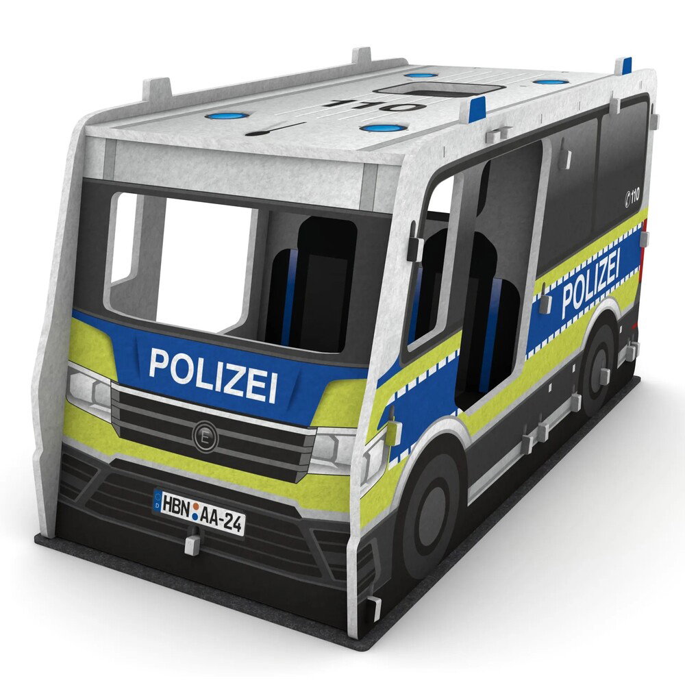 Schallschutz Spielhaus “Polizei”