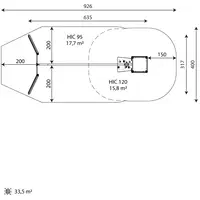 Kletteranlage mit Balancierparcours und Seilbahn – WOODEN WD1508 - 0462 wd1508top