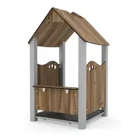 Stahl-Spielhaus mit Dach - STEEL 0814 – Bild 6