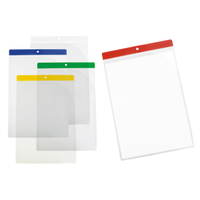 Einstecktaschen A4 selbsthaftend 5 Stück - 120750 1