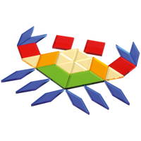 Acryl Geo Legespiel 49-tlg. - 121084 2