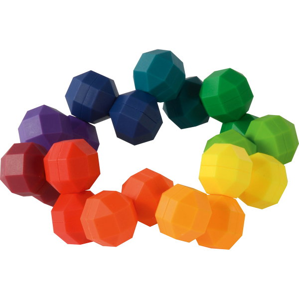 Regenbogen Knobelball – Bewegliches Geduldsspiel
