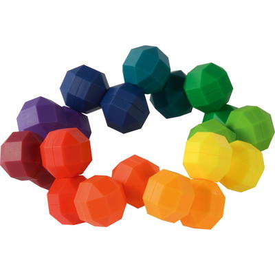 Regenbogen Knobelball – Bewegliches Geduldsspiel