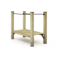 Spielplatz-Brücke Wickey PRO Gait - 1 pro balancing beam gait hd grey