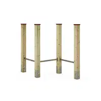 Kinder-Balancierbalken Wickey PRO Rail - 1 pro balancing beam rail 4 hd red 1 2