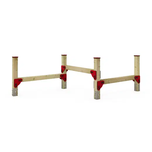 Schwebebalken für Kinder Wickey PRO Reel - 1 pro balancing beam reel 4 hd red 1