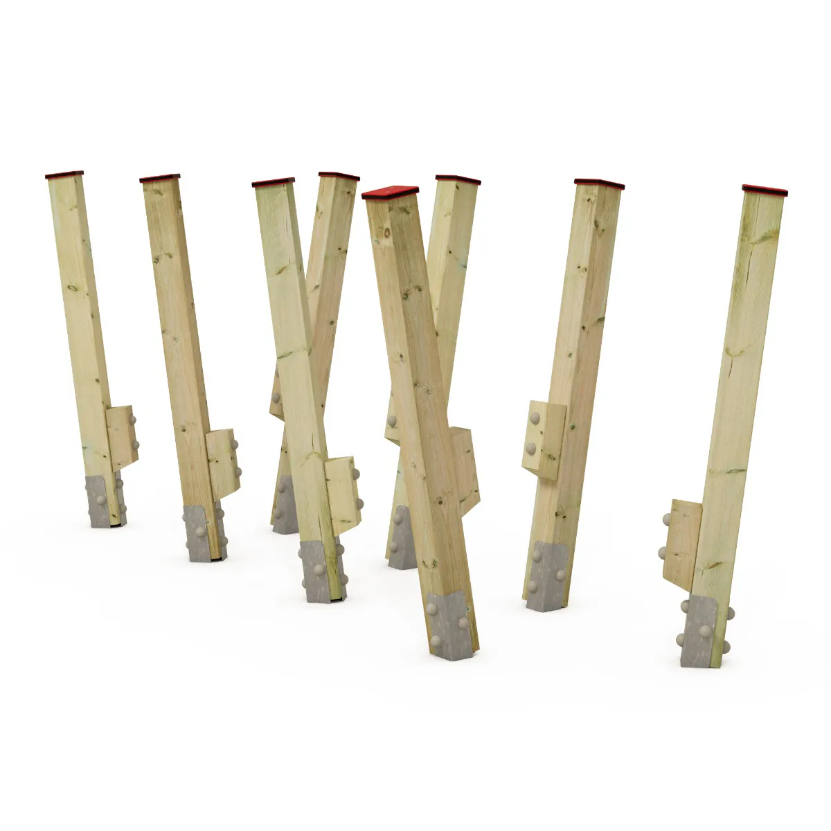 Holz-Balancierbalken Wickey PRO Stilt