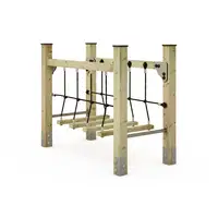 Balancier- und Wackelbrücke Spielplatz Wickey PRO Wobble - 1 pro balancing beam wobble hd grey