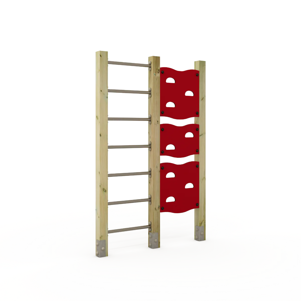 Kletterelement für Parkour-Parks Wickey PRO Fit Blaze