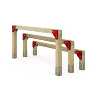 Schwebebalken für Kinder Wickey PRO Ledge - 2 pro balancing beam ledge hd red