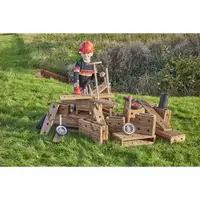 Imagineering XXL Holzbausteine – 25-teiliges Konstruktionsset - 32948 3 2 min