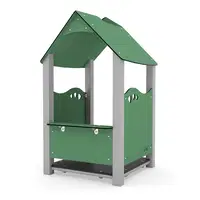 Stahl-Spielhaus mit Dach – STEEL 0814 - 918e 0814c11s