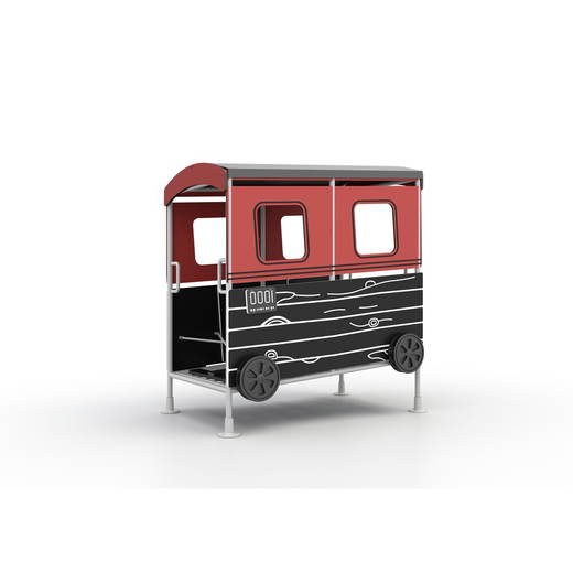 HW1-S1A357-10127_01_1000 Seil-Labyrinth-Wagen, Rote Eisenbahn - HW1 S1A357 10127 01 1000