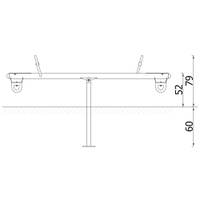 Verto 2er-Wippe, Edelstahl - NV57108MA2 x 25