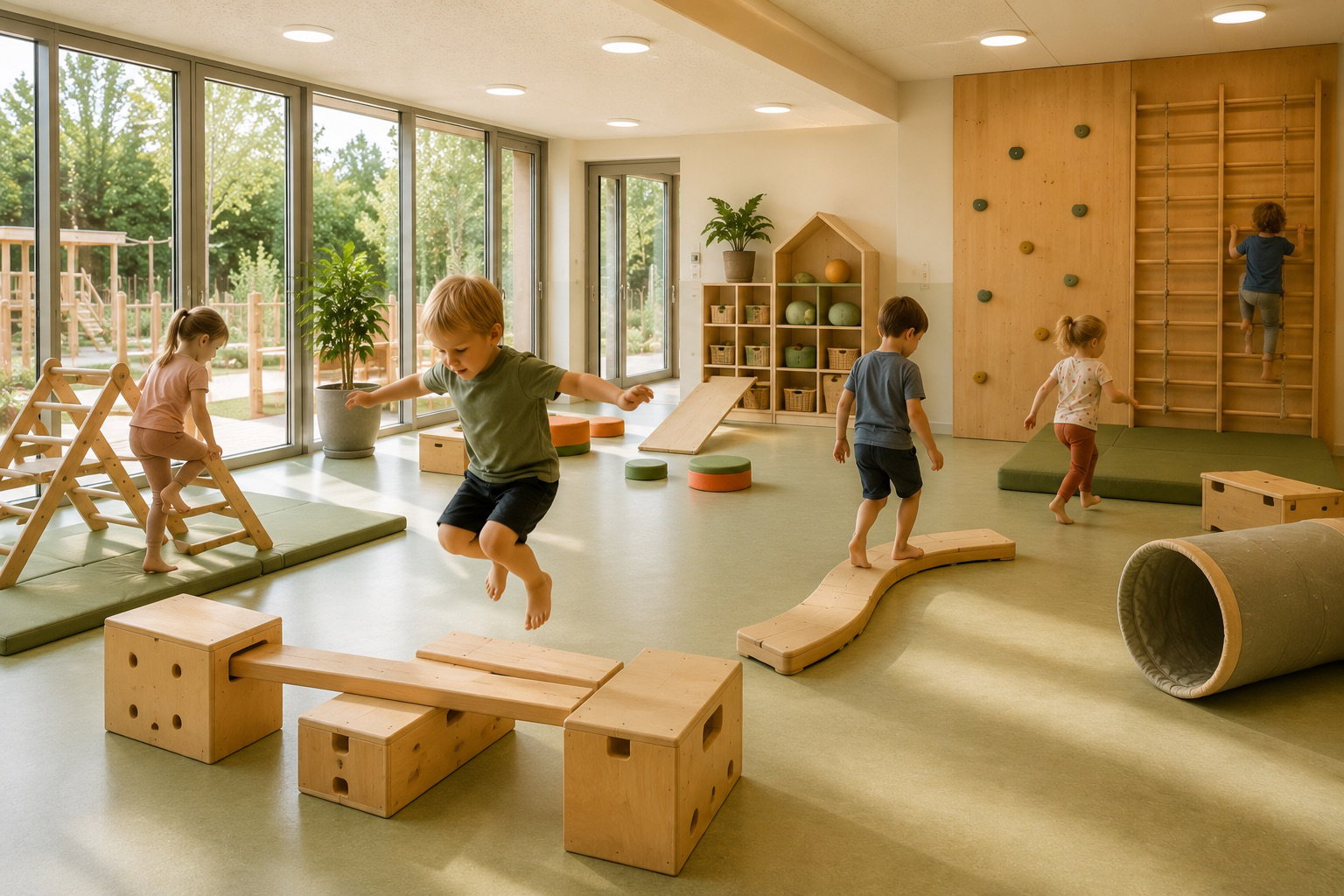 Bewegungsraum Konzept für Kita und Schule
