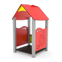 Stahl-Spielhaus mit Dach – STEEL 0814 - c8c5 08142s