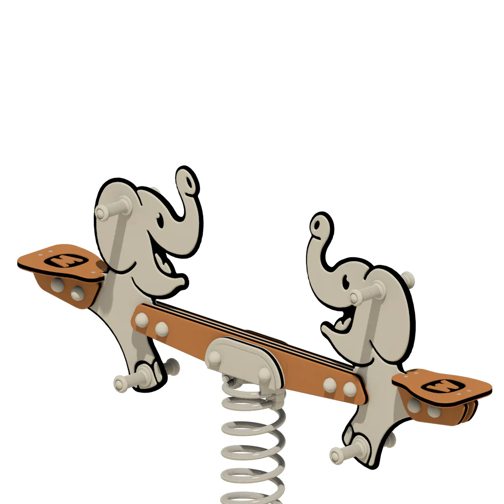 Duo Federwippe Wickey PRO Elefant "Trunkey"