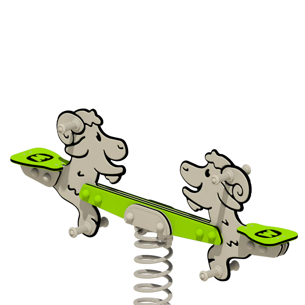 Duo Federwippe Wickey PRO Ziege "Chewey"