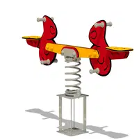 Duo Federwippe Wickey PRO Motorrad „Rushey“ - motorcycle rushey angle 2