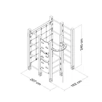 Klettergerüst Wickey PRO Parkour Fit Pioneer – Bild 5