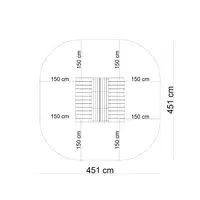 Spielhaus Spielplatz Wickey PRO Shora – Bild 5