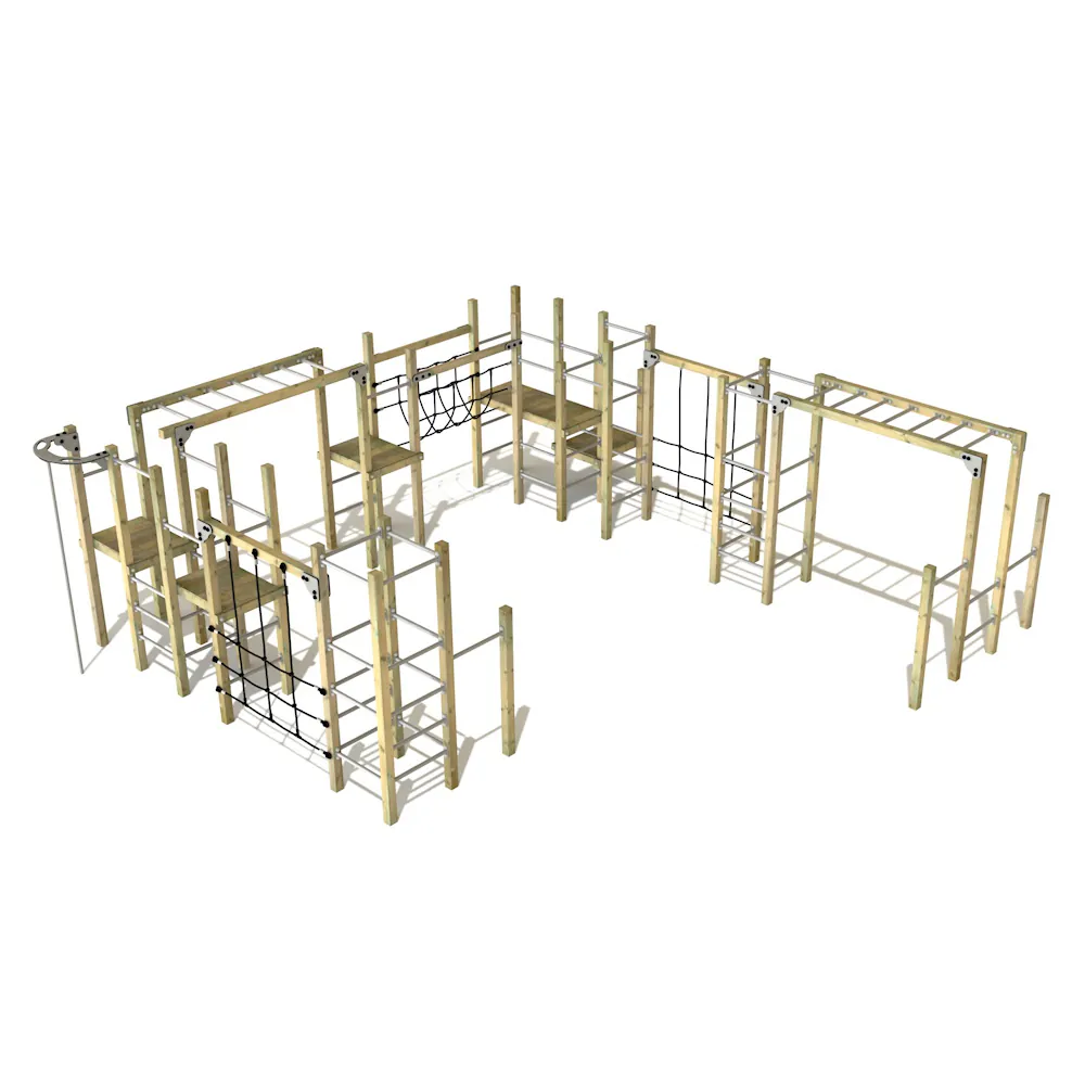 Parkour Park für Spielplatz Wickey PRO FIT Challenge