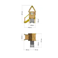 Spielplatz-Spielgerät Wickey PRO MAGIC Gym - w pro magic toddler gym 100446 04 new 1