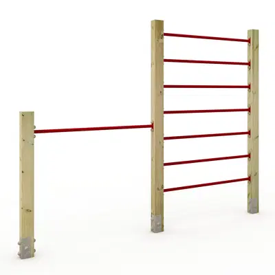 Kletterleiter mit Reckstange Wickey PRO Tumble