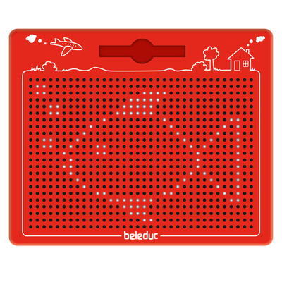 Magnettafel – magnetische Zeichentafel groß, rot