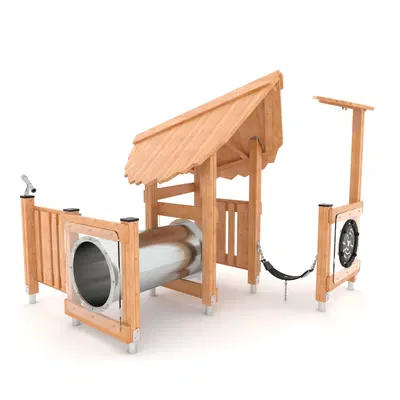 Kleinkind-Spielanlage aus Holz | NATURO NT3601