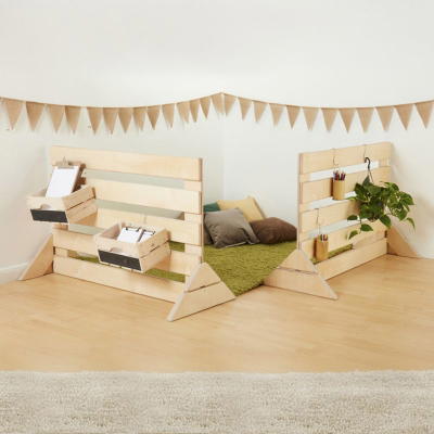 Raumteiler für Kreativbereich – 2er-Set