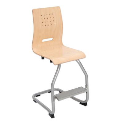 Freischwingerstuhl „Cosmo“ mit Fußraste