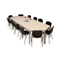 Trapeztisch, quadratische Tischbeine - 766466 j 1000
