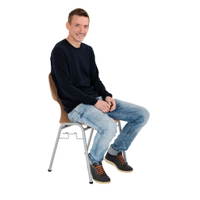 Schalenstuhl „Work“, mit Reihenverbinder – Bild 16