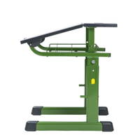 Ecoflex Einer-Schülertisch, höhenverstellbar, mit Drahtkorbablage - 768632 c
