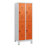 Schließfachschrank MIDI/MAXI, mit kleinen Türen - 770260v0070 p01 1000