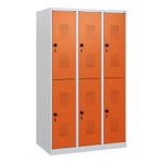 Schließfachschrank MIDI/MAXI, mit kleinen Türen - 770260v0073 p01 1000