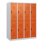 Schließfachschrank MIDI/MAXI, mit kleinen Türen - 770260v0077 p01 1000