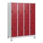 Schließfachschrank MIDI/MAXI, mit kleinen Türen - 770260v0091 p01 1000