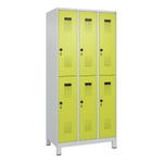 Schließfachschrank MIDI/MAXI, mit kleinen Türen - 770260v0166 p01 1000
