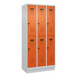 Schließfachschrank MIDI/MAXI, mit kleinen Türen - 770260v0193 p01 1000