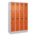 Schließfachschrank MIDI/MAXI, mit kleinen Türen - 770260v0197 p01 1000