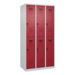 Schließfachschrank MIDI/MAXI, mit kleinen Türen - 770260v0204 p01 1000