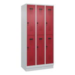 Schließfachschrank MIDI/MAXI, mit kleinen Türen - 770260v0206 p01 1000