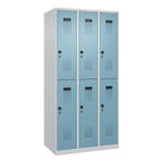 Schließfachschrank MIDI/MAXI, mit kleinen Türen - 770260v0217 p01 1000