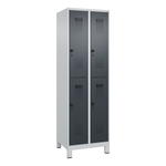 Schließfachschrank MIDI/MAXI, mit kleinen Türen - 770260v0227 p01 1000