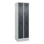 Schließfachschrank MIDI/MAXI, mit kleinen Türen