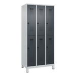 Schließfachschrank MIDI/MAXI, mit kleinen Türen - 770260v0231 p01 1000