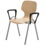 Schalenstuhl „College“, mit Armlehnen - 773820 b
