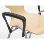 Schalenstuhl „College“, mit Armlehnen - 773820 d